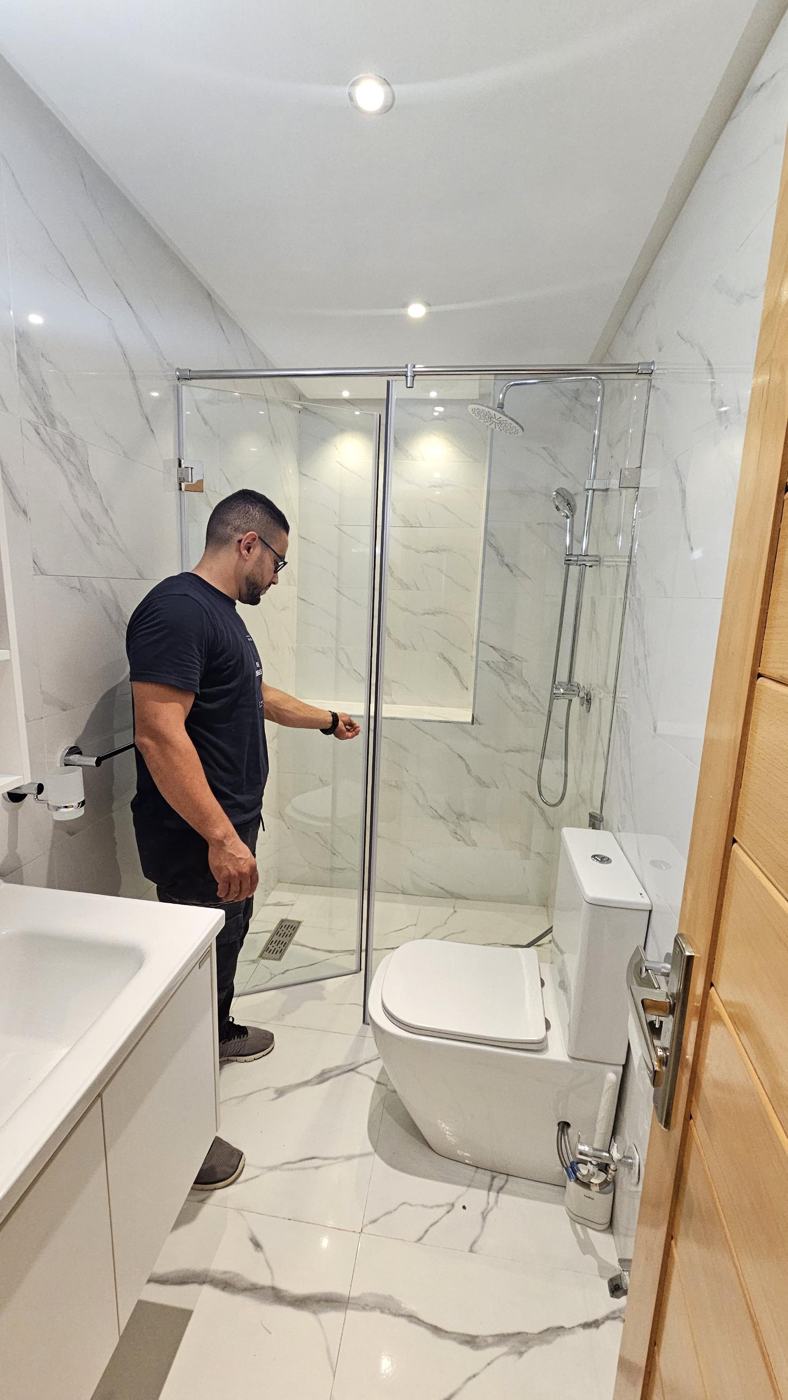 تسليم كابين الدوش للكليان